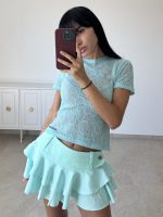 Margot Mist Aqua T-Shirt