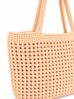 Apricot Handmade Crochet Tote - Image 2